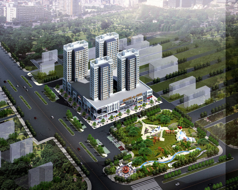 山東（dōng）諸城和平北街玉山廣場工程